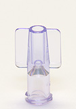 Female luer lock tubing connector .110 I.D. Material: Polycarbonate. Model 1673