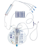 Dialy-Nate® Peritoneal Dialysis Set with Luer Connectors and Warming Coil (used with Baxter® Dialysate Bags). Model 4000527