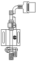 Deltran® Disposable Blood Pressure Transducer, NEONATAL/PEDIATRIC with Integral 30cc Flush Device and Stopcock. Model DPT-300