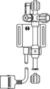 Deltran® Disposable Pressure Transducer. Model 6199